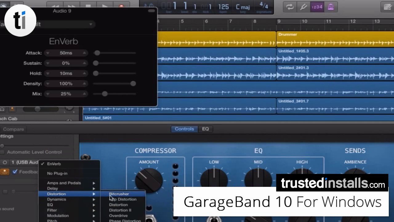 Can garageband be downloaded on windows version